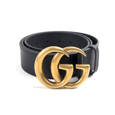 all black gucci belt with gold buckle|gucci belt with black buckle.